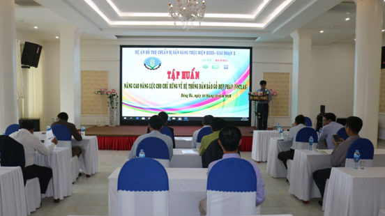 Tập huấn nâng cao năng lực cho các chủ rừng về thực hiện Hệ thống đảm bảo gỗ hợp pháp (VNTLAS)